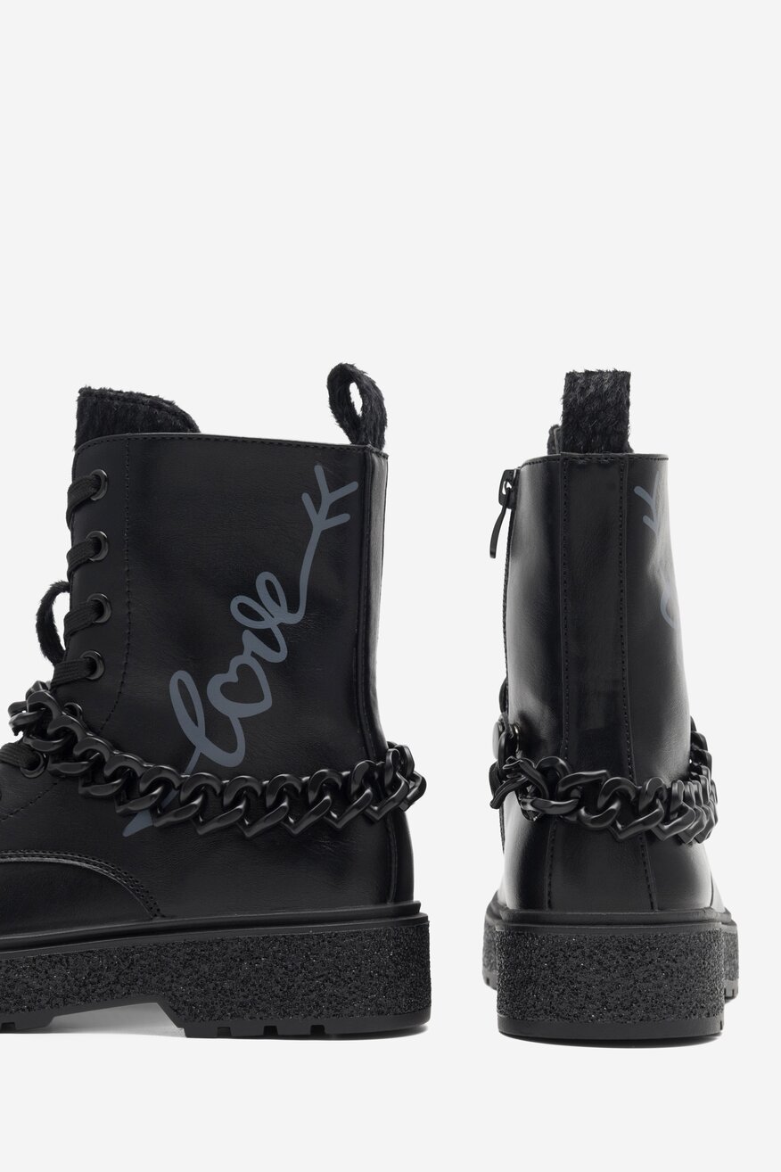 Trzewiki Nelli Blu CS6169-02 Czarny