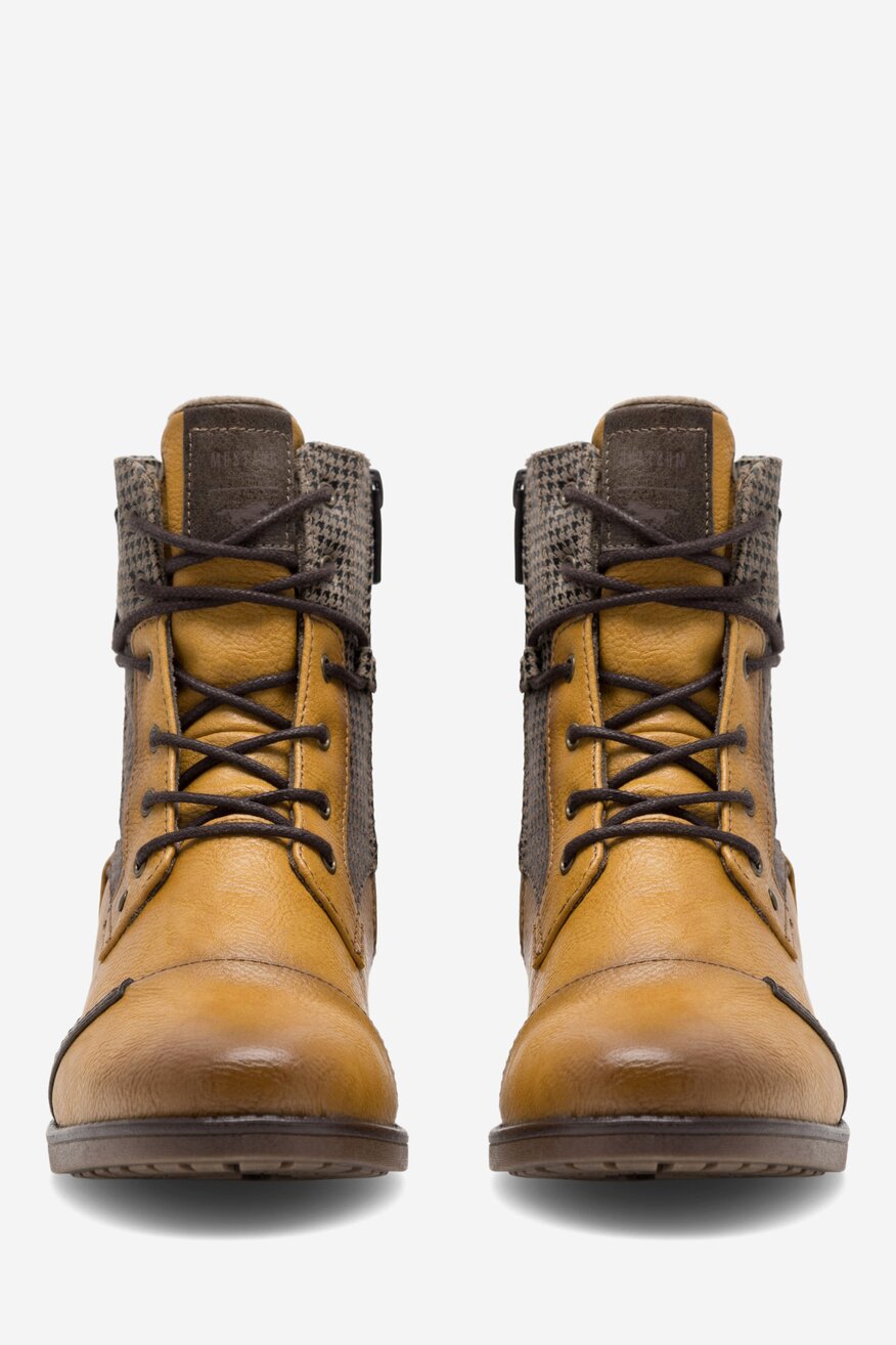 Trzewiki Mustang 1229-510 Żółty