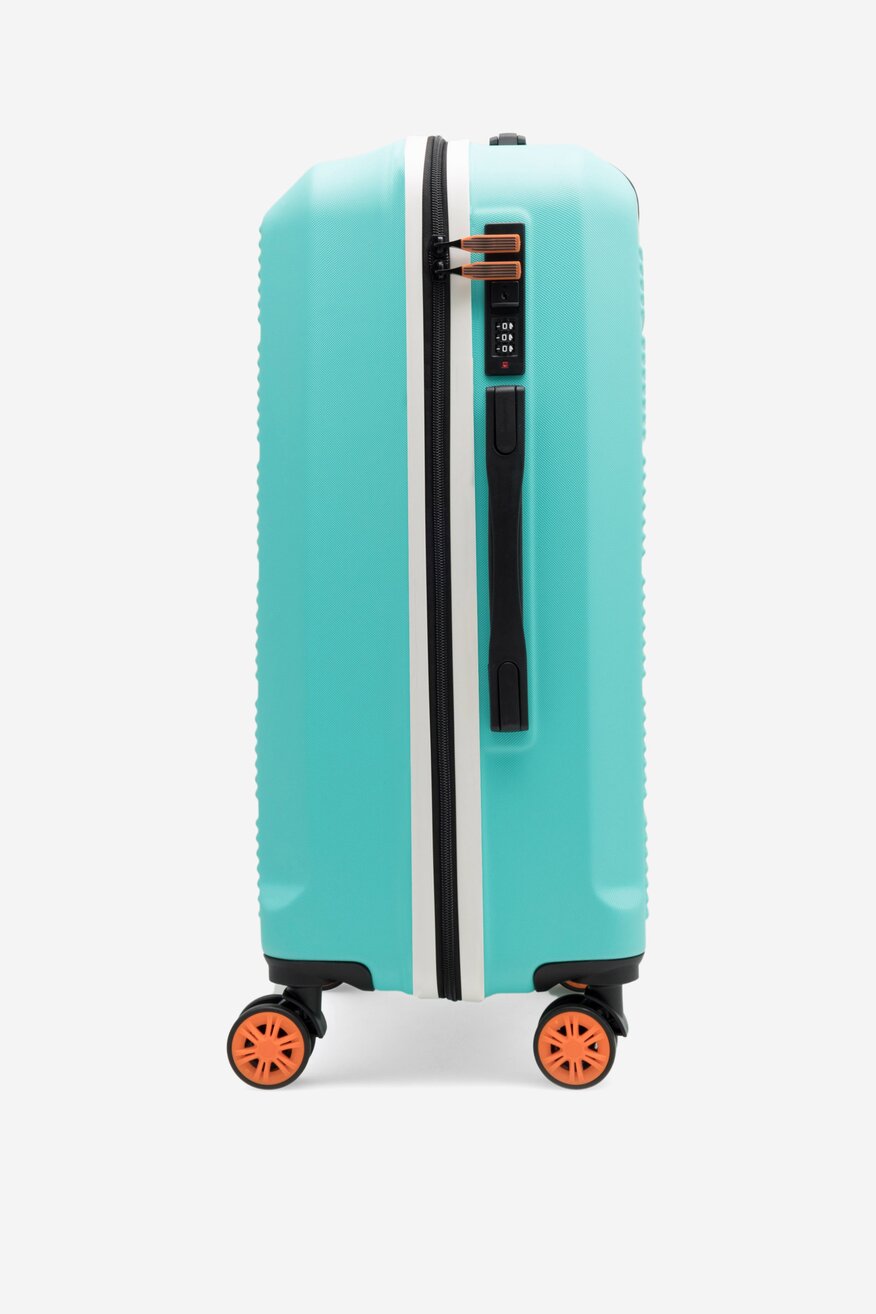 Walizka Lasocki WAL-M-04TURQUOISE-04 Turkusowy