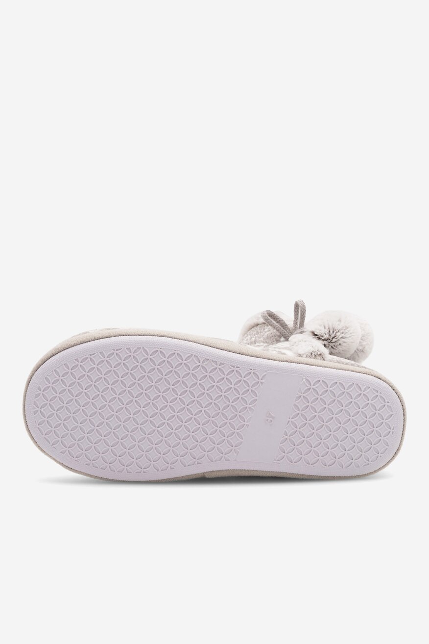 Kapcie Home&Relax 20SDR1147 Szary