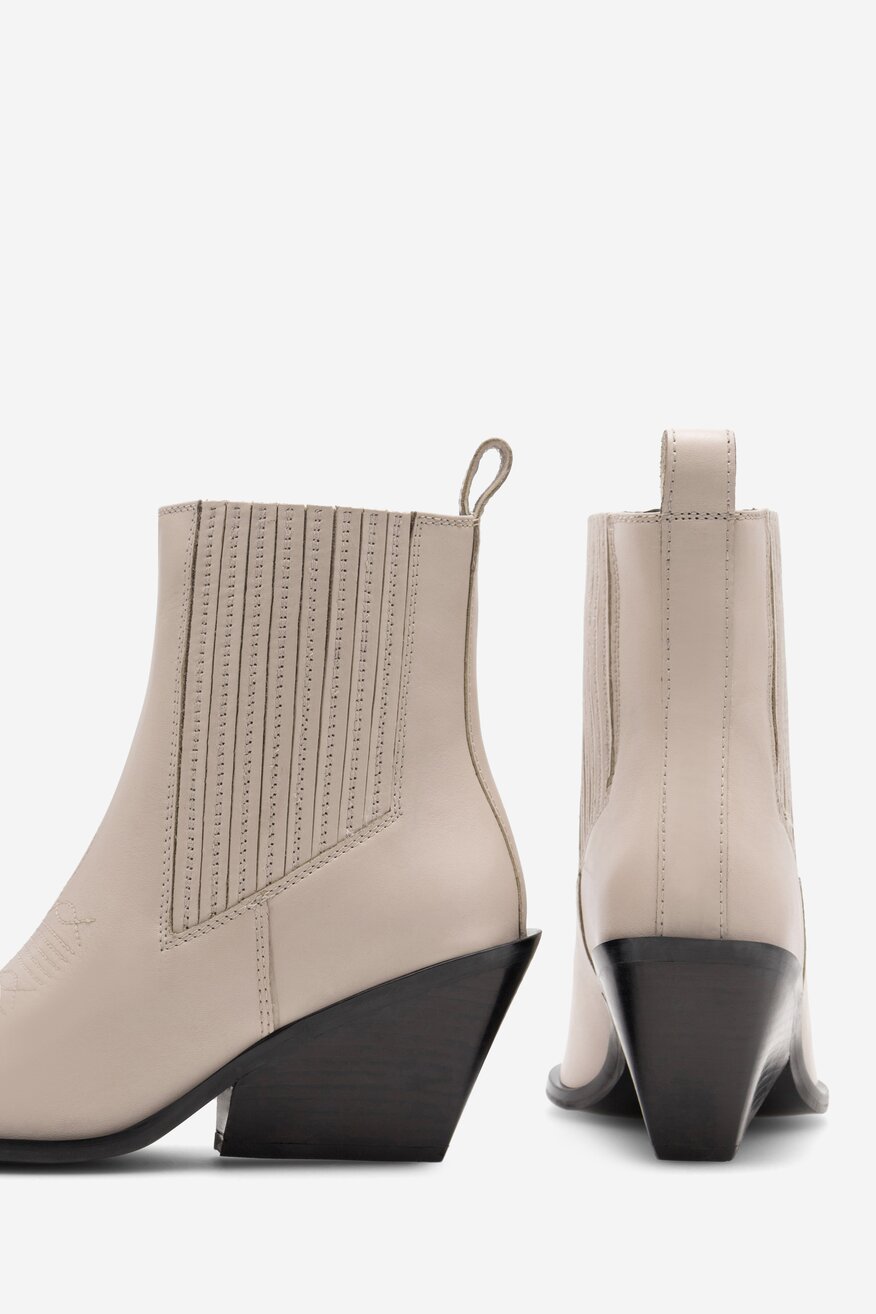 Botki Badura COIMBRA-110432 Biały