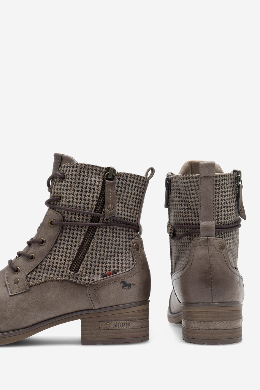 Trzewiki Mustang 1229-510 Szary
