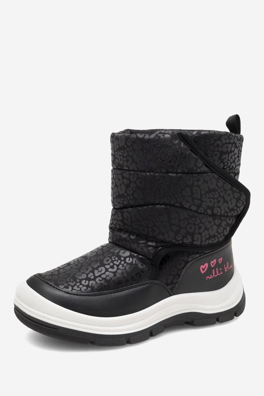 Botki Nelli Blu CM230224-2 Czarny