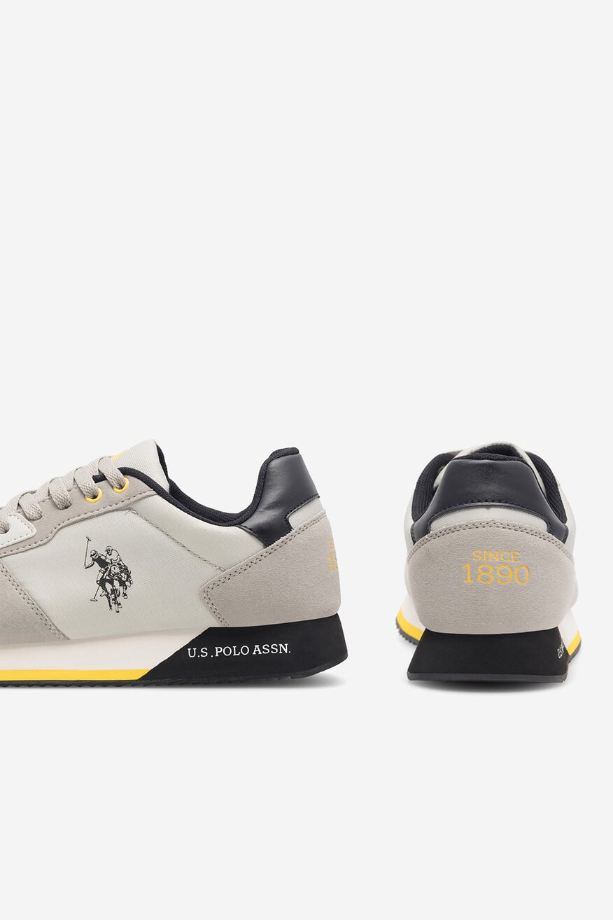 Sneakers U.S. POLO ASSN. NOBIL011M/CNH1 Szary jasny