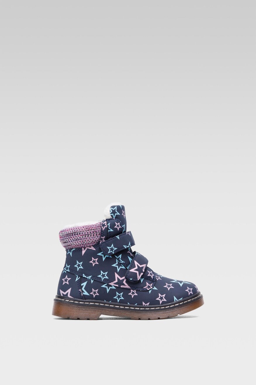 Kozaki Nelli Blu CMYF001-23R1 Granatowy