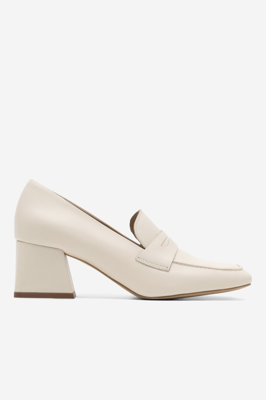 Półbuty SIMPLE MALAGA-104676 Ivory
