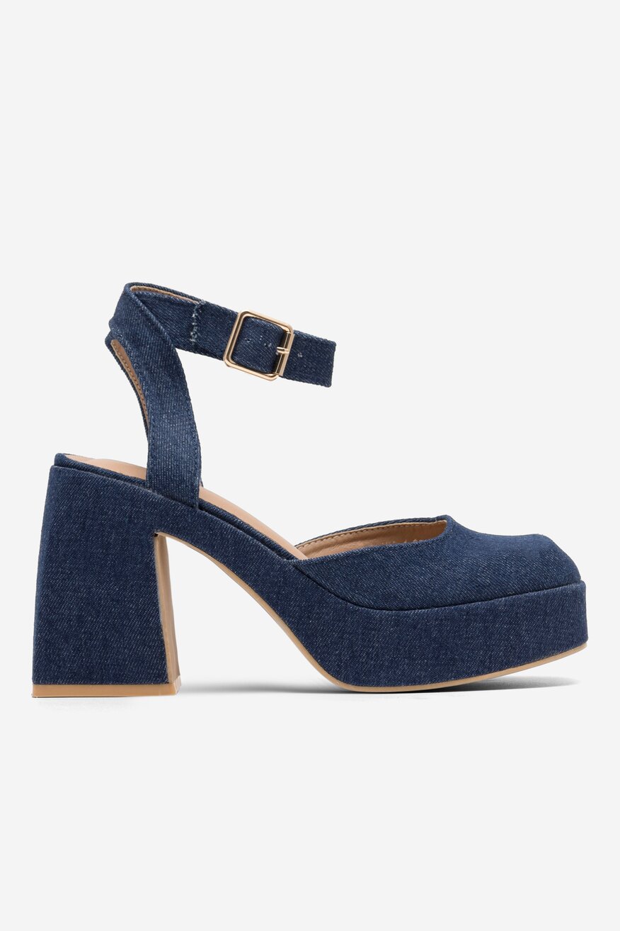 Sandały Jenny Fairy RYNE HY2153-1 Jeansowy
