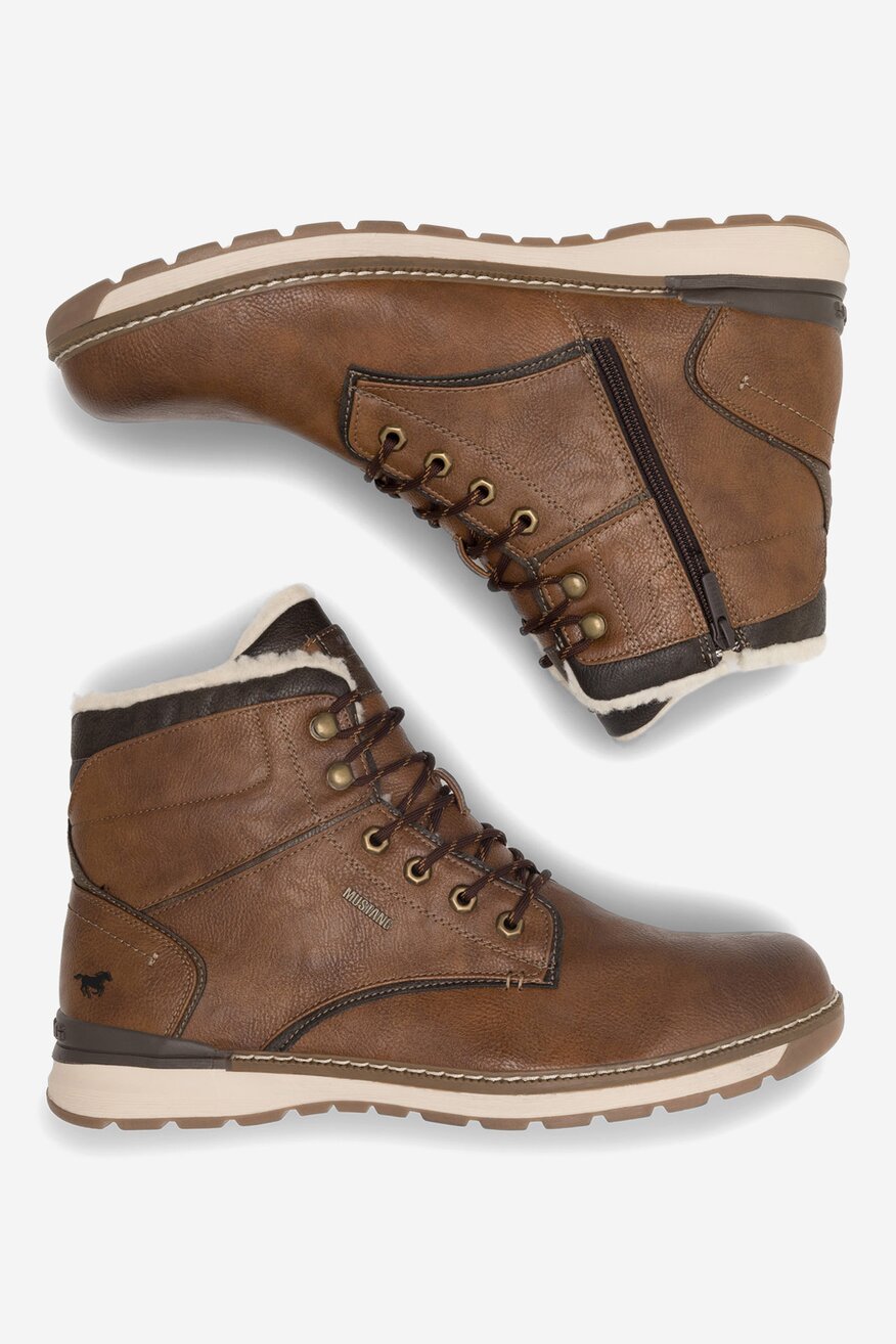 Trzewiki Mustang 4141-604 BIG2 Brązowy