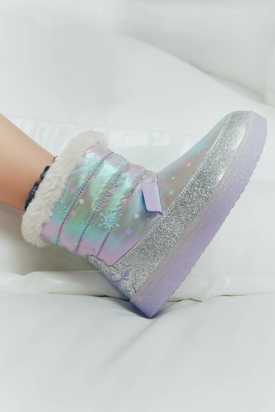 Botki Frozen AW23-220DFR Srebrny