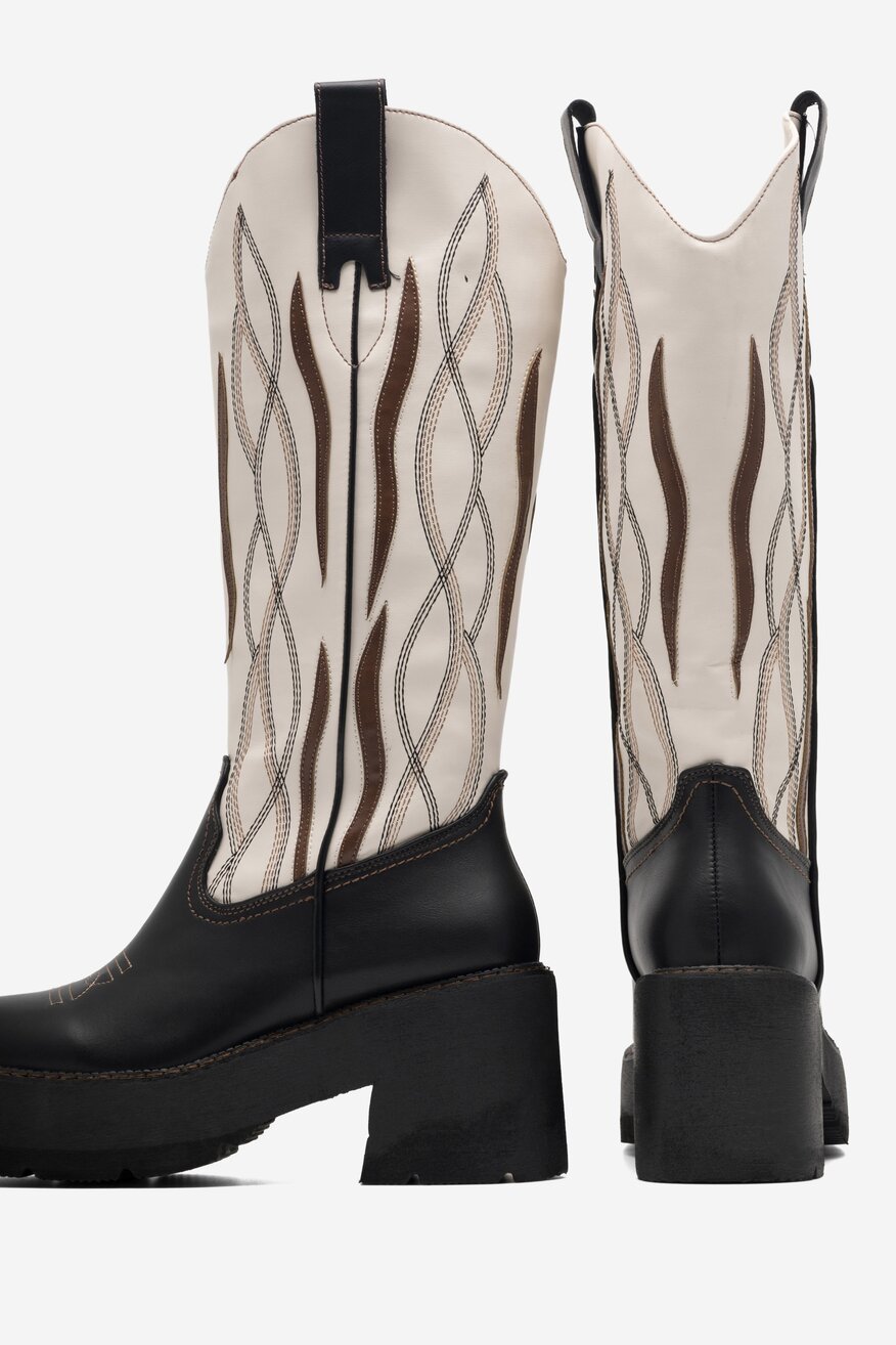 Botki Jenny Fairy SIERRA WS22235-03 Biały