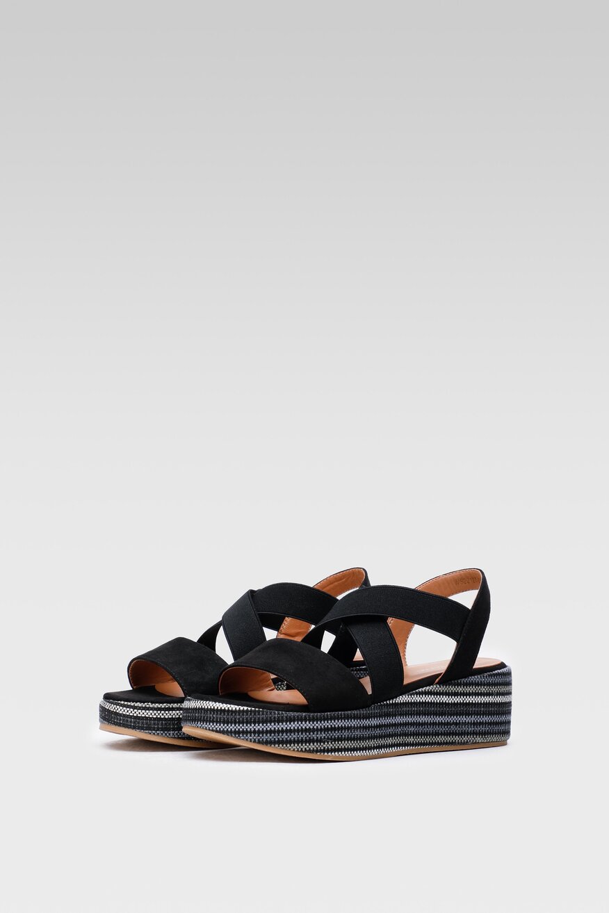 Sandały Clara Barson LIVIA WS22127-03 Czarny