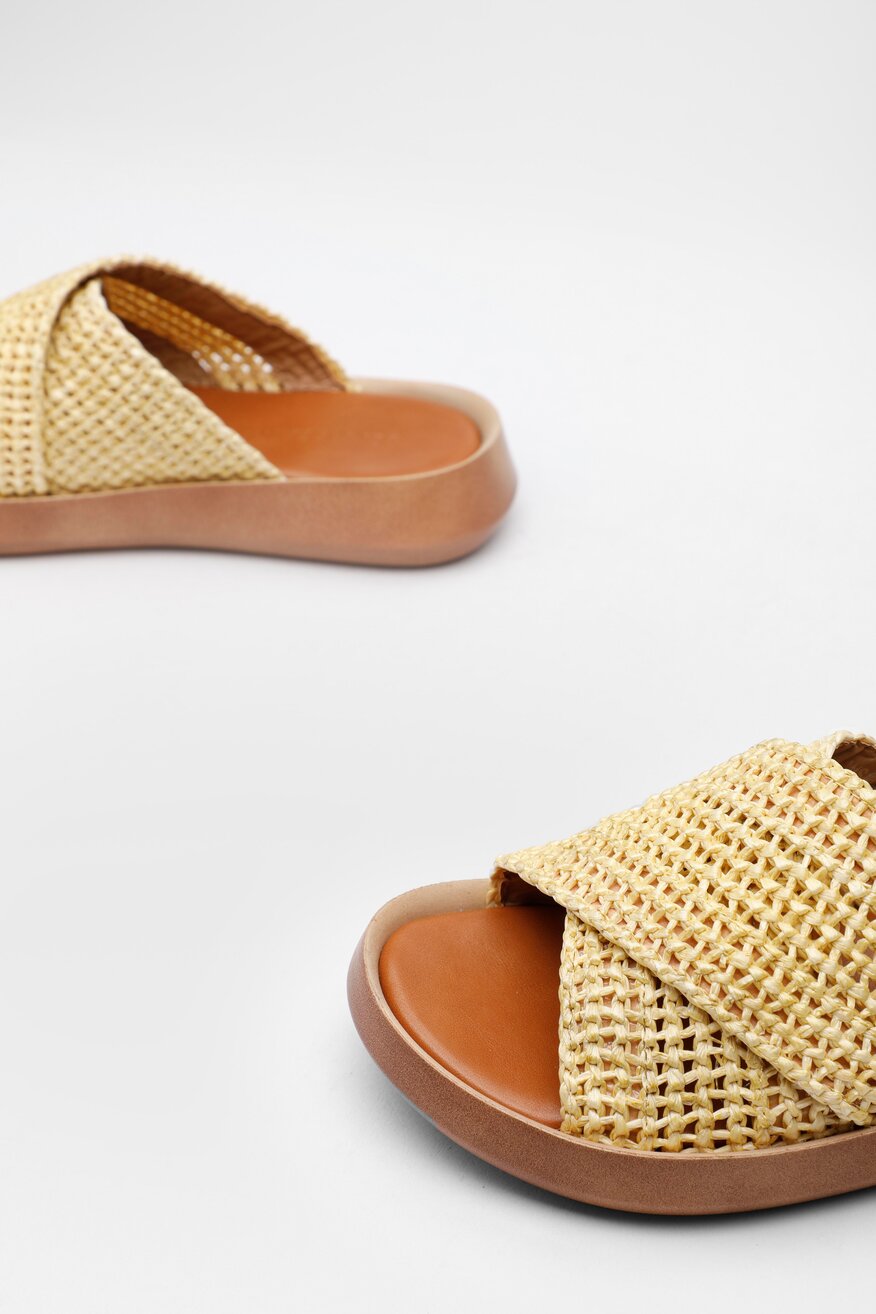 Klapki Jenny Fairy WS106-01 Beżowy