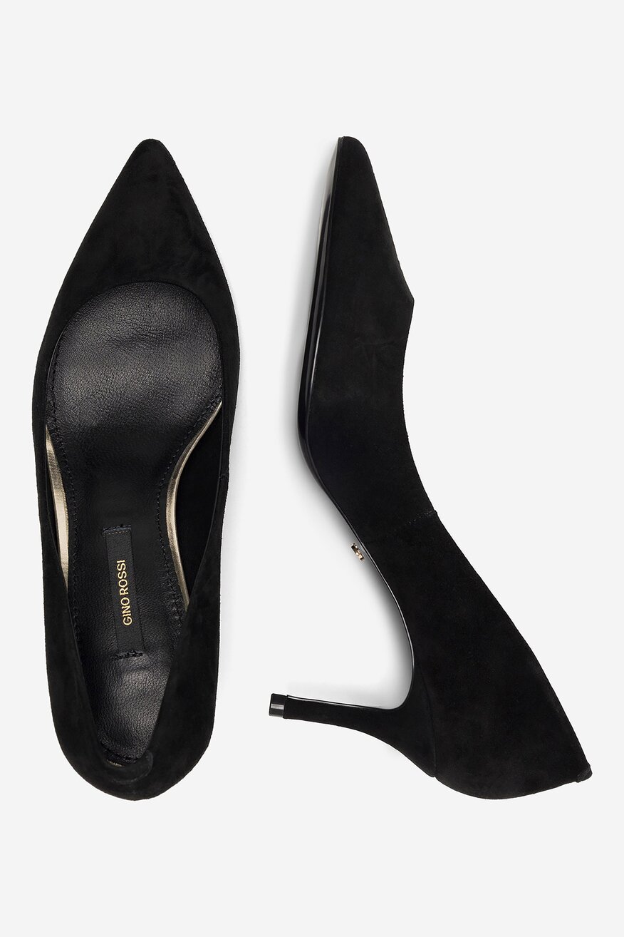 Czółenka Gino Rossi V255-03-S Czarny