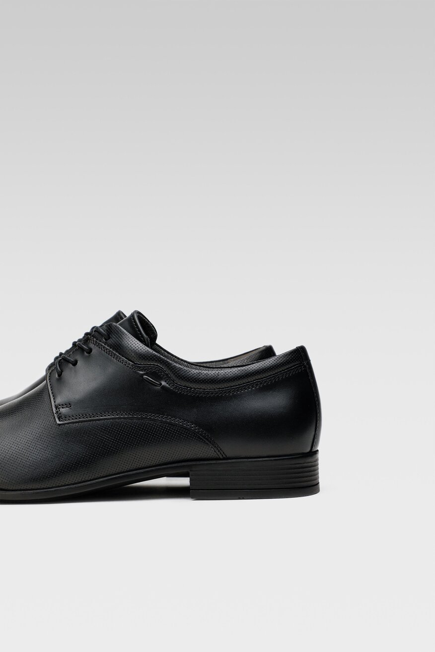 Półbuty Cesare Cave KRONE-01 MI08 Czarny