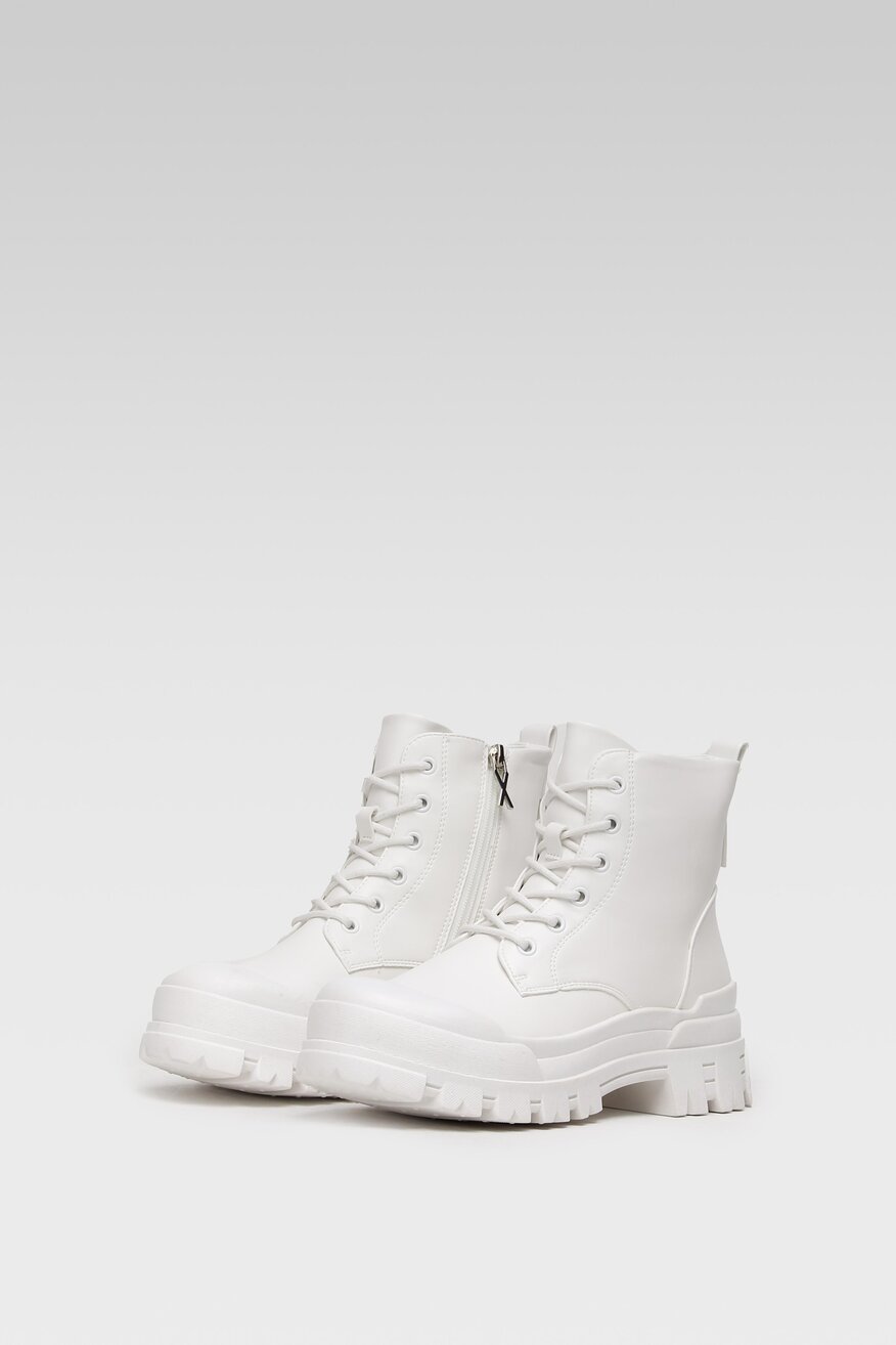 Trzewiki DeeZee HL69266-1 Biały