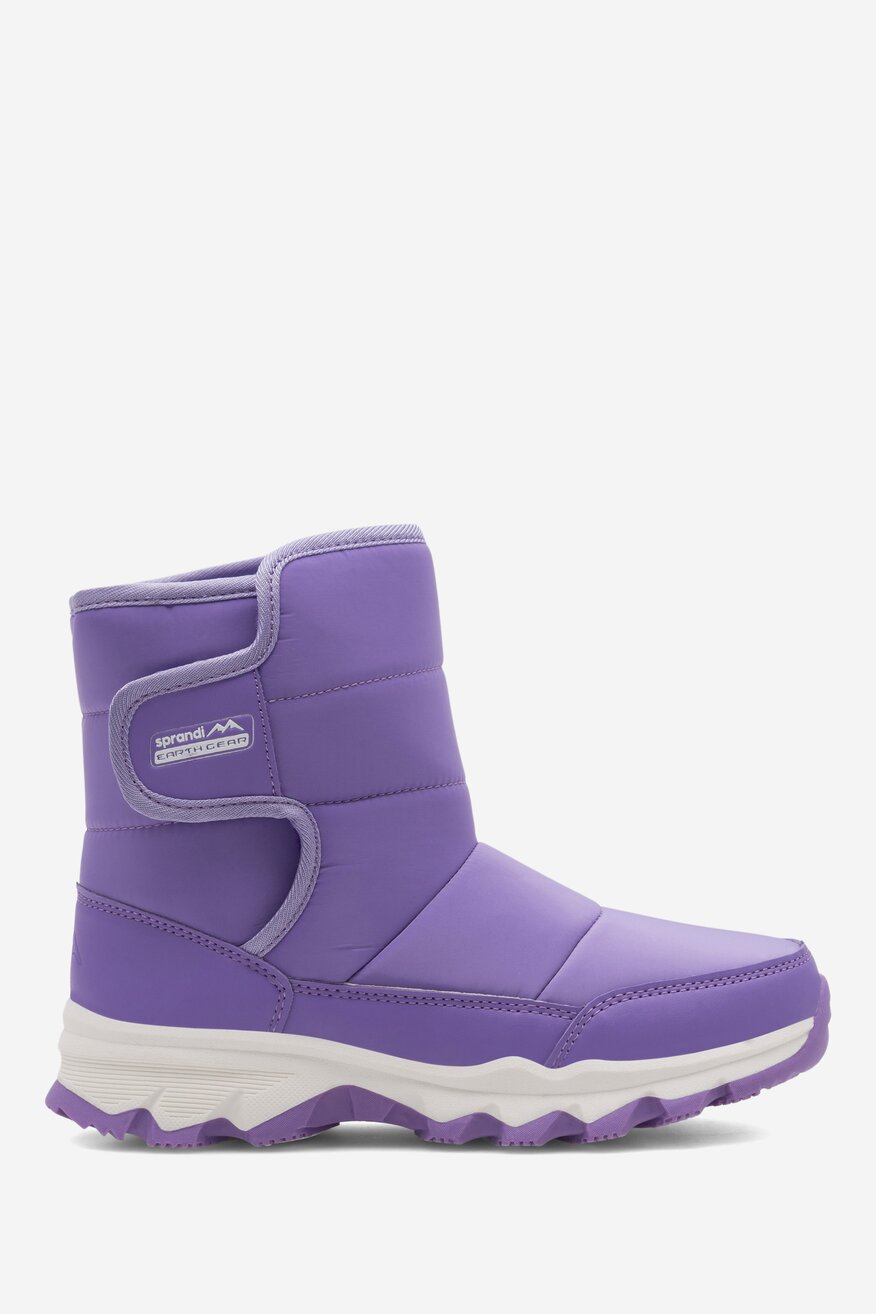 Trzewiki SPRANDI EARTH GEAR WINTER PUFF CP86-23983 Fioletowy