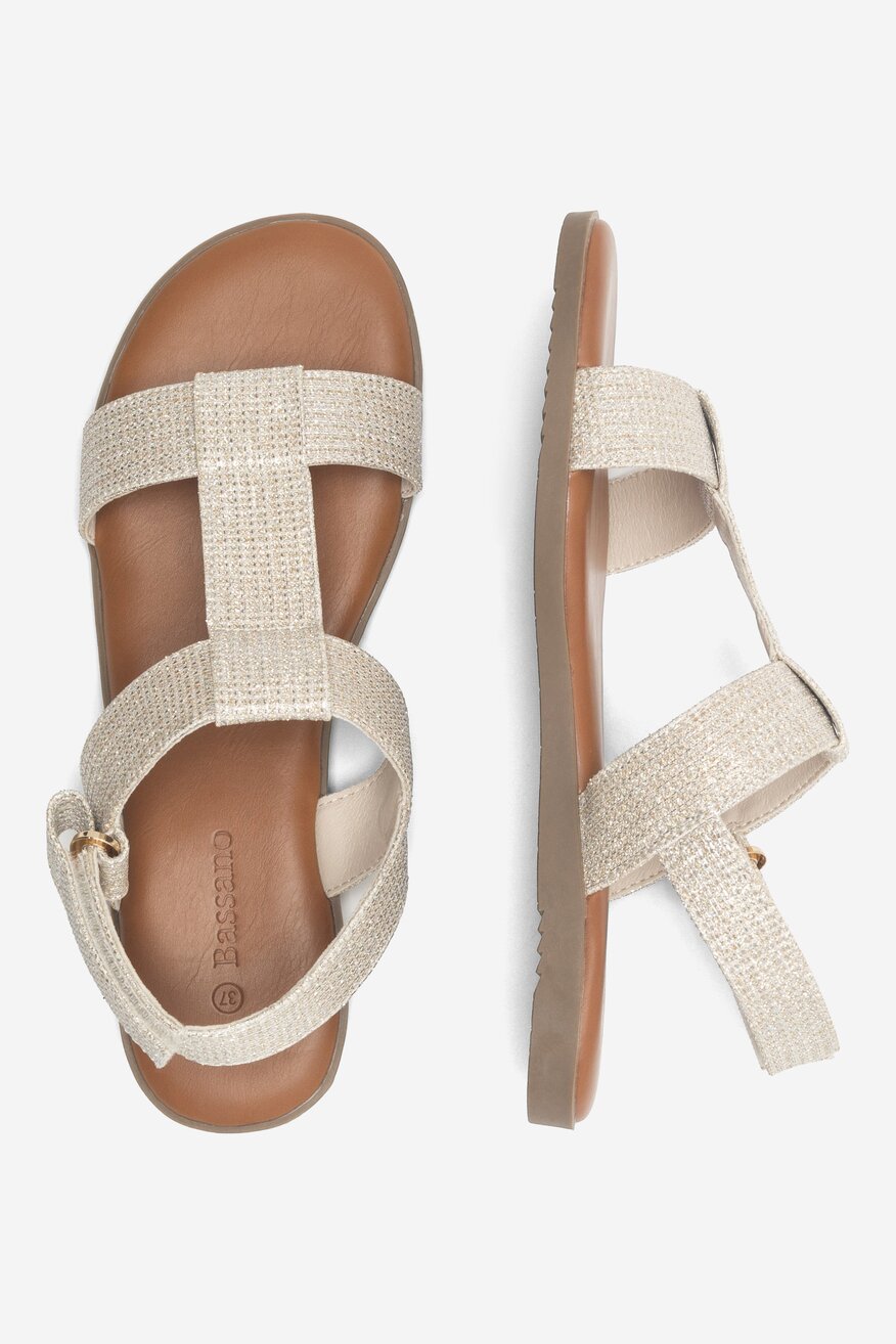 Sandały Bassano WS6135-01 Złoty