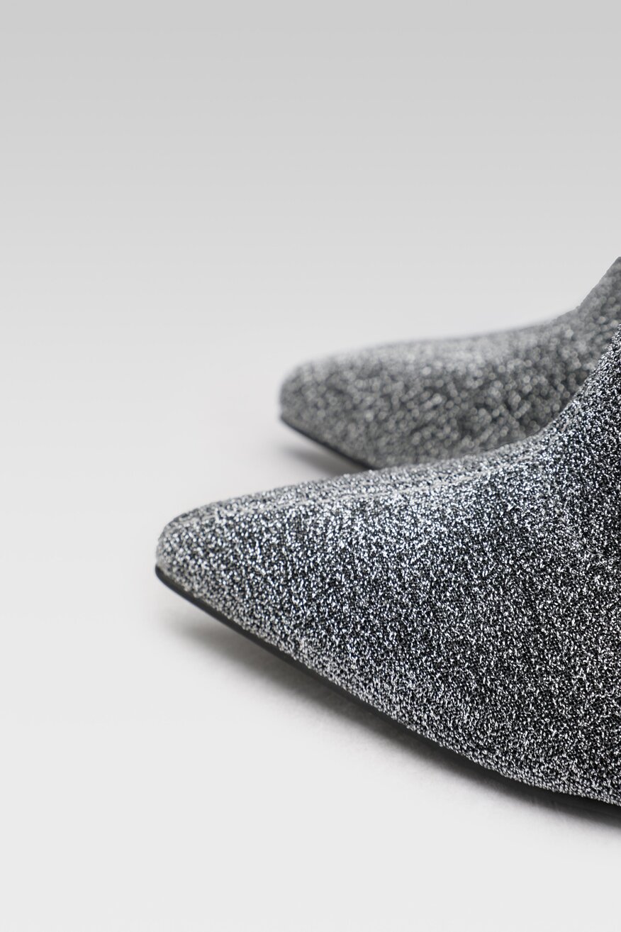 Botki DeeZee KL-HT6933-1 Srebrny