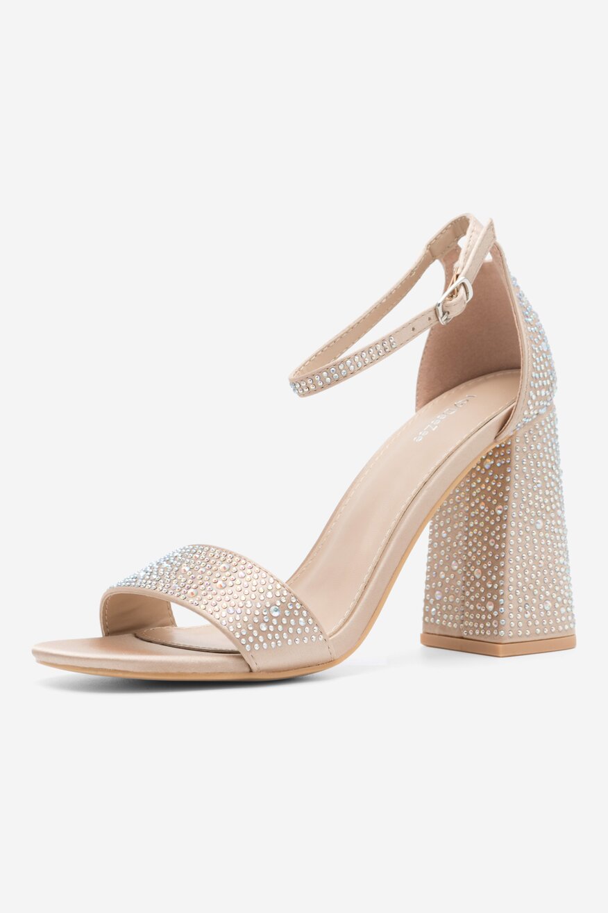 Sandały DeeZee LOVE AGAIN KL-F3496-1 Złoty