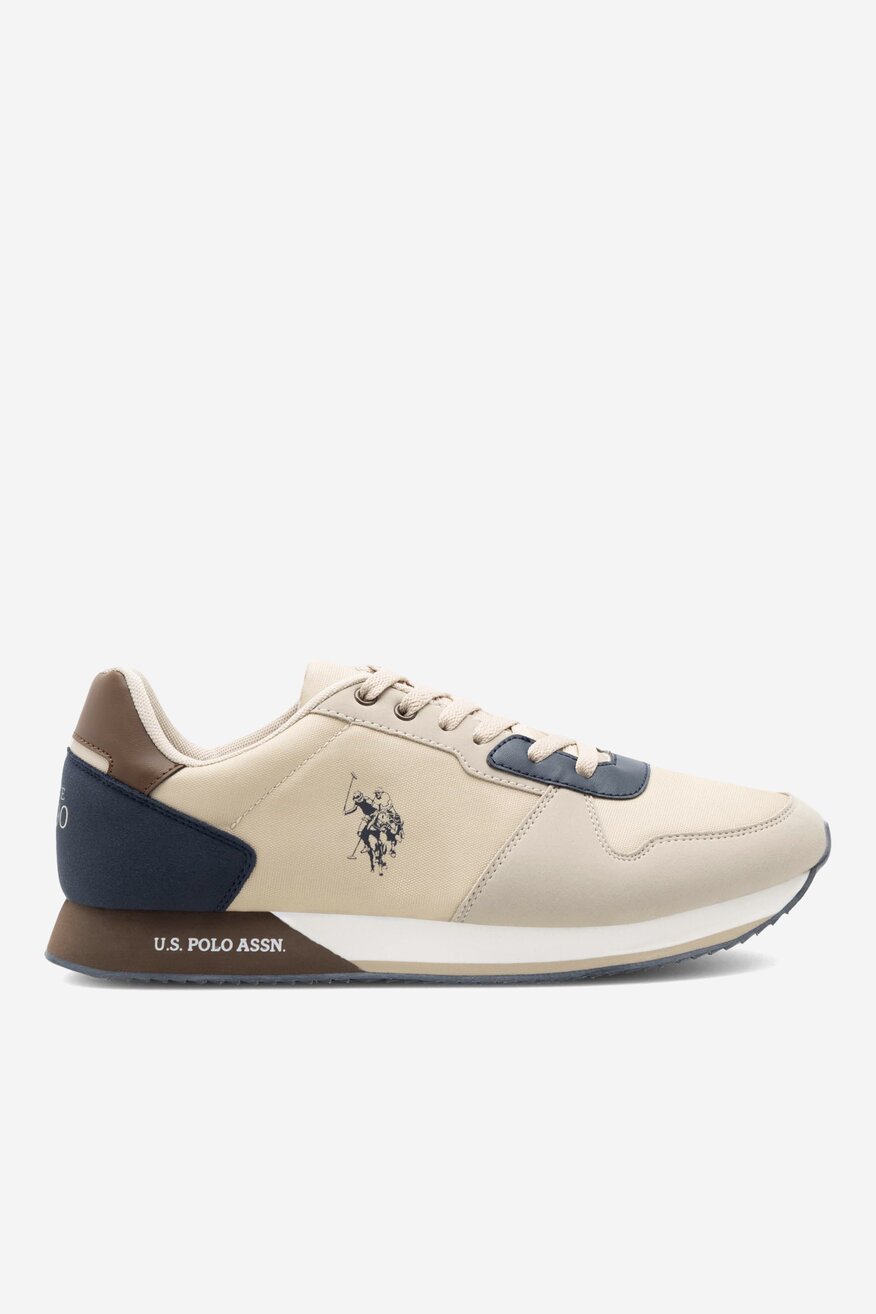 Sneakers U.S. POLO ASSN. NOBIL011M/CNH1 Beżowy jasny