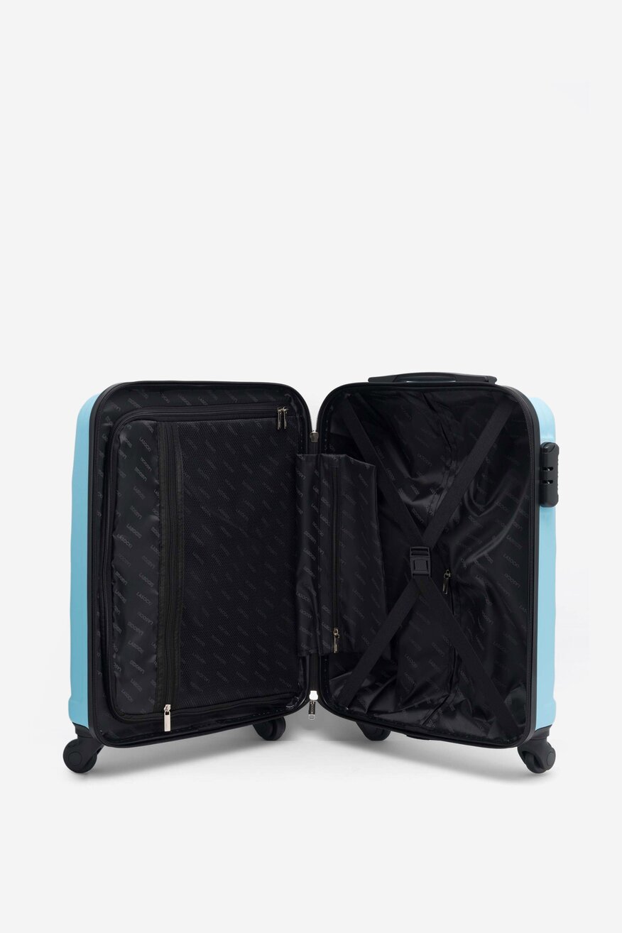 Walizka Lasocki WAL-S-03BLUE-04 Niebieski