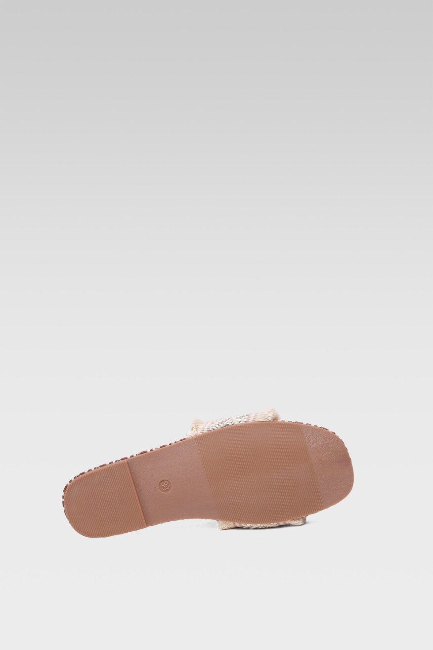 Klapki Bassano 23954 Beżowy