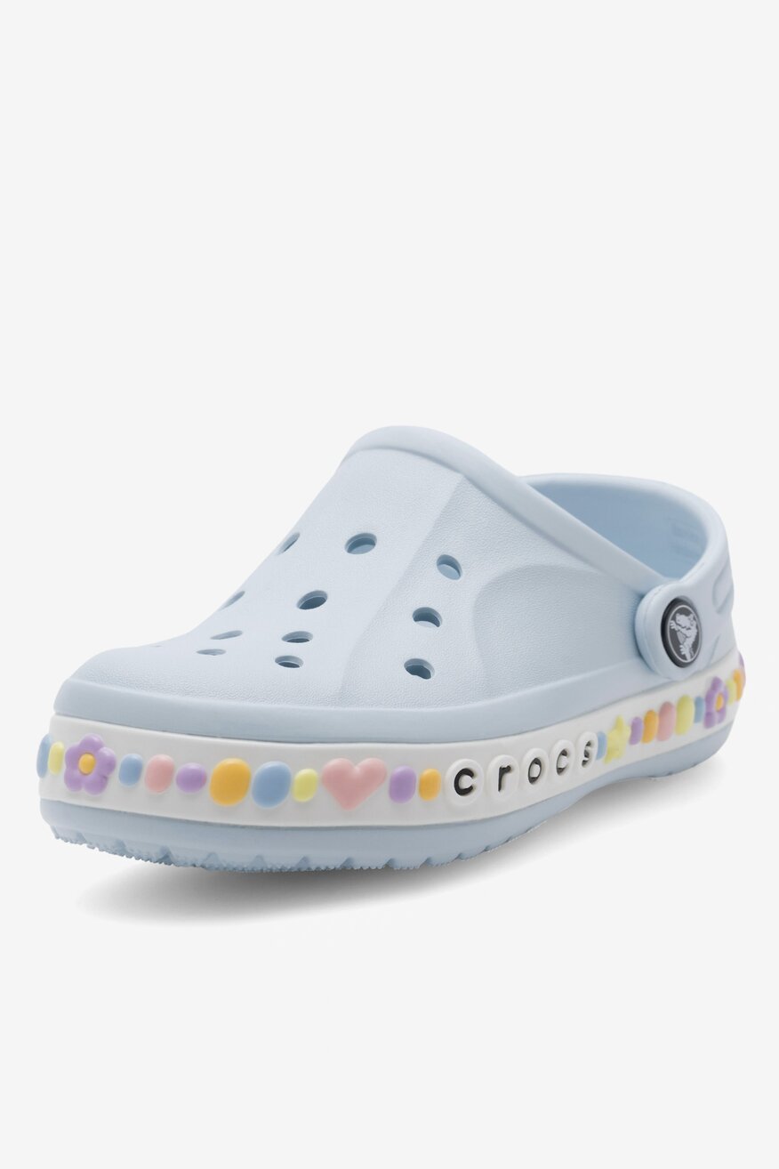 Klapki basenowe Crocs BAYABAND CHAM BAND CLOG K 208101-4JQ Niebieski
