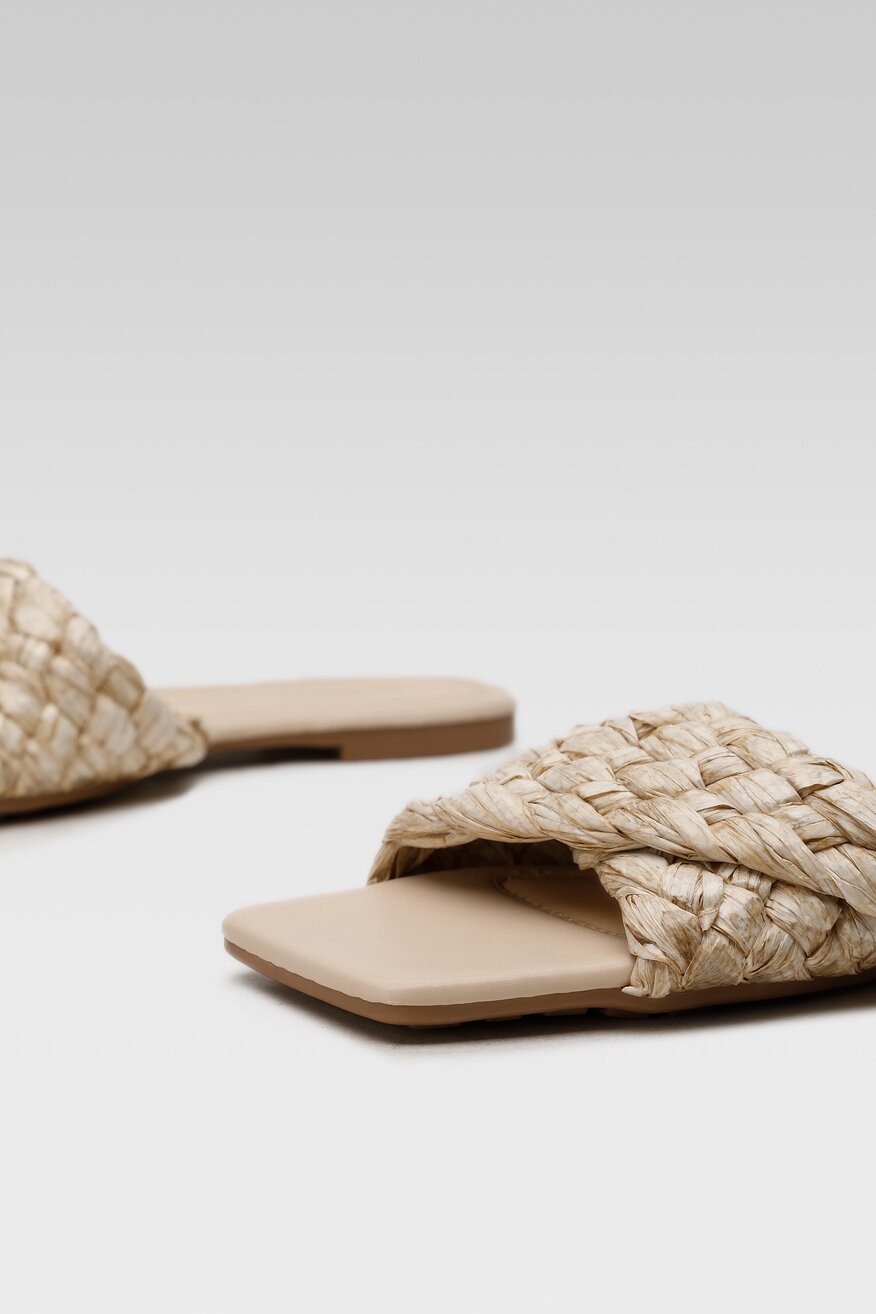 Klapki DeeZee KL-H300-5 Beżowy