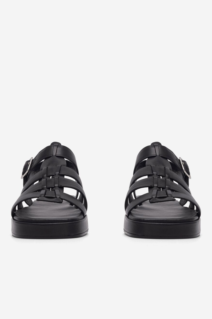 Sandały SIMPLE TARAZONA1-108151 Czarny