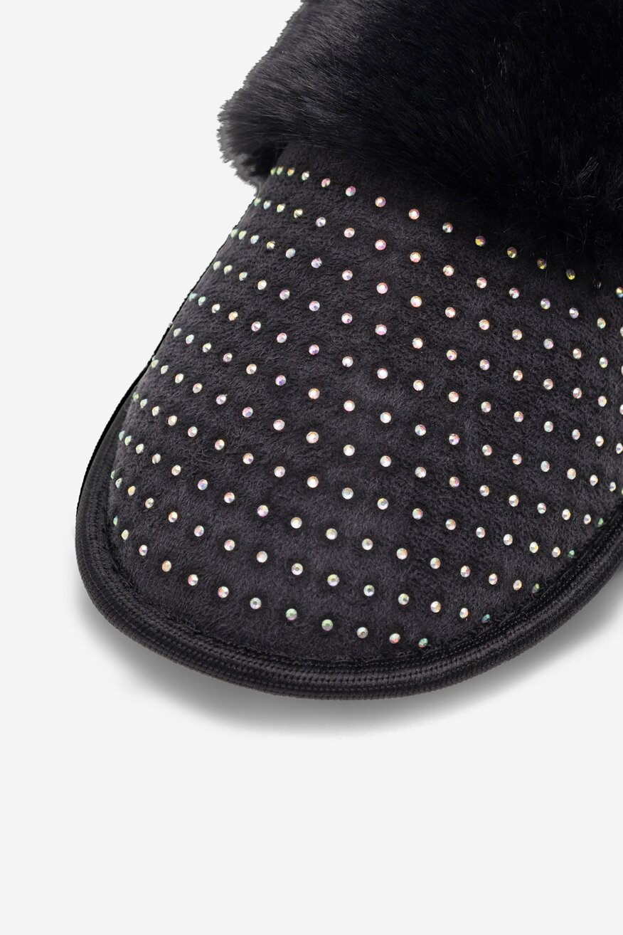 Kapcie Home&Relax NA23-10-005 Czarny