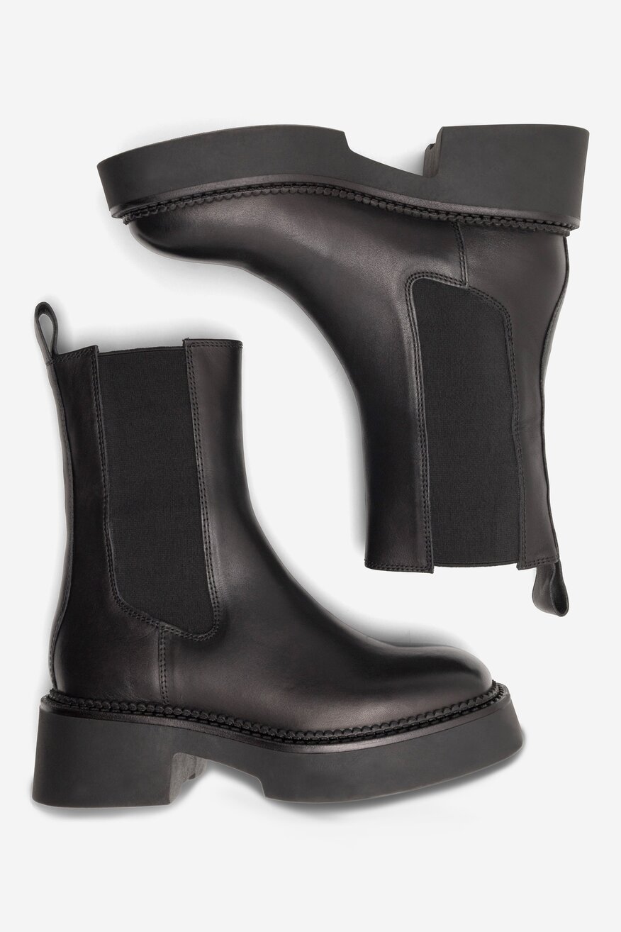 Botki Gino Rossi PESARO-24740 Czarny