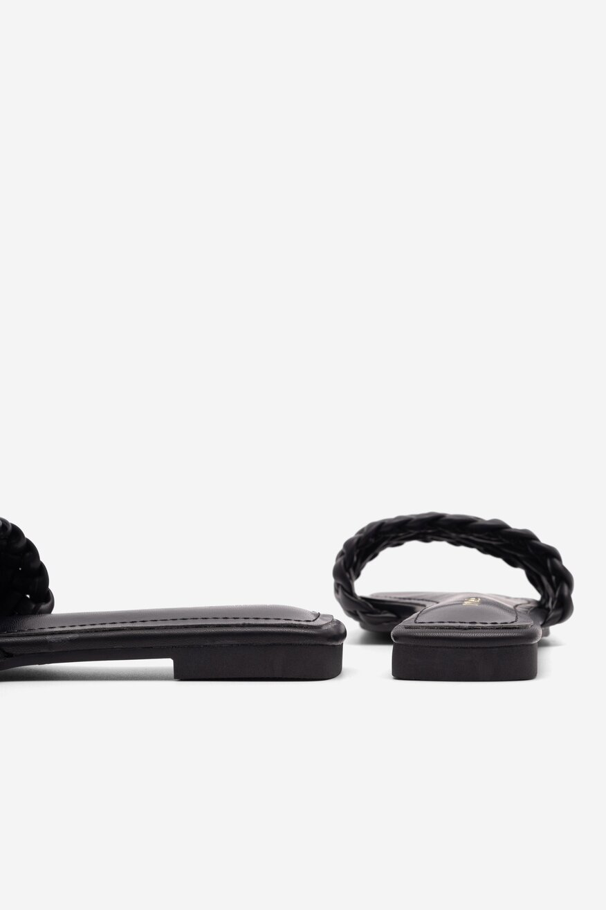 Klapki DeeZee DON'T STOP ME KL-E82022-19 Czarny