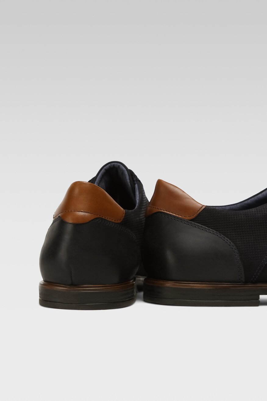 Półbuty Cesare Cave BRAZIL-24BIG MB Granatowy