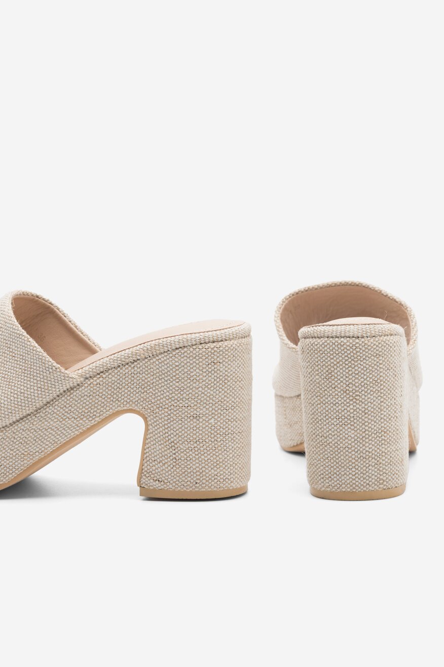 Klapki DeeZee STRONG ENOUGH WS270602-01 Beżowy