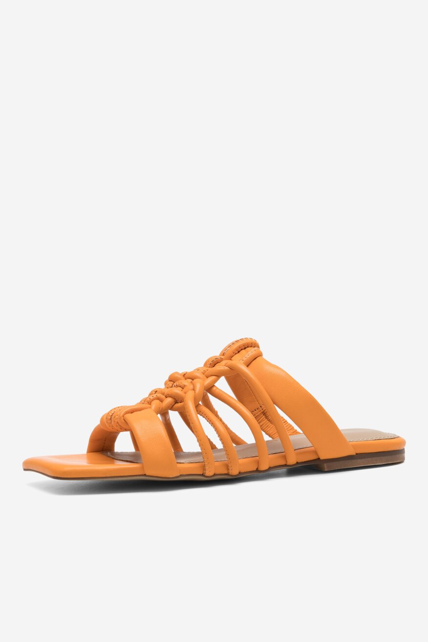 Klapki RAGE AGE VANNES-107303 Pomarańczowy