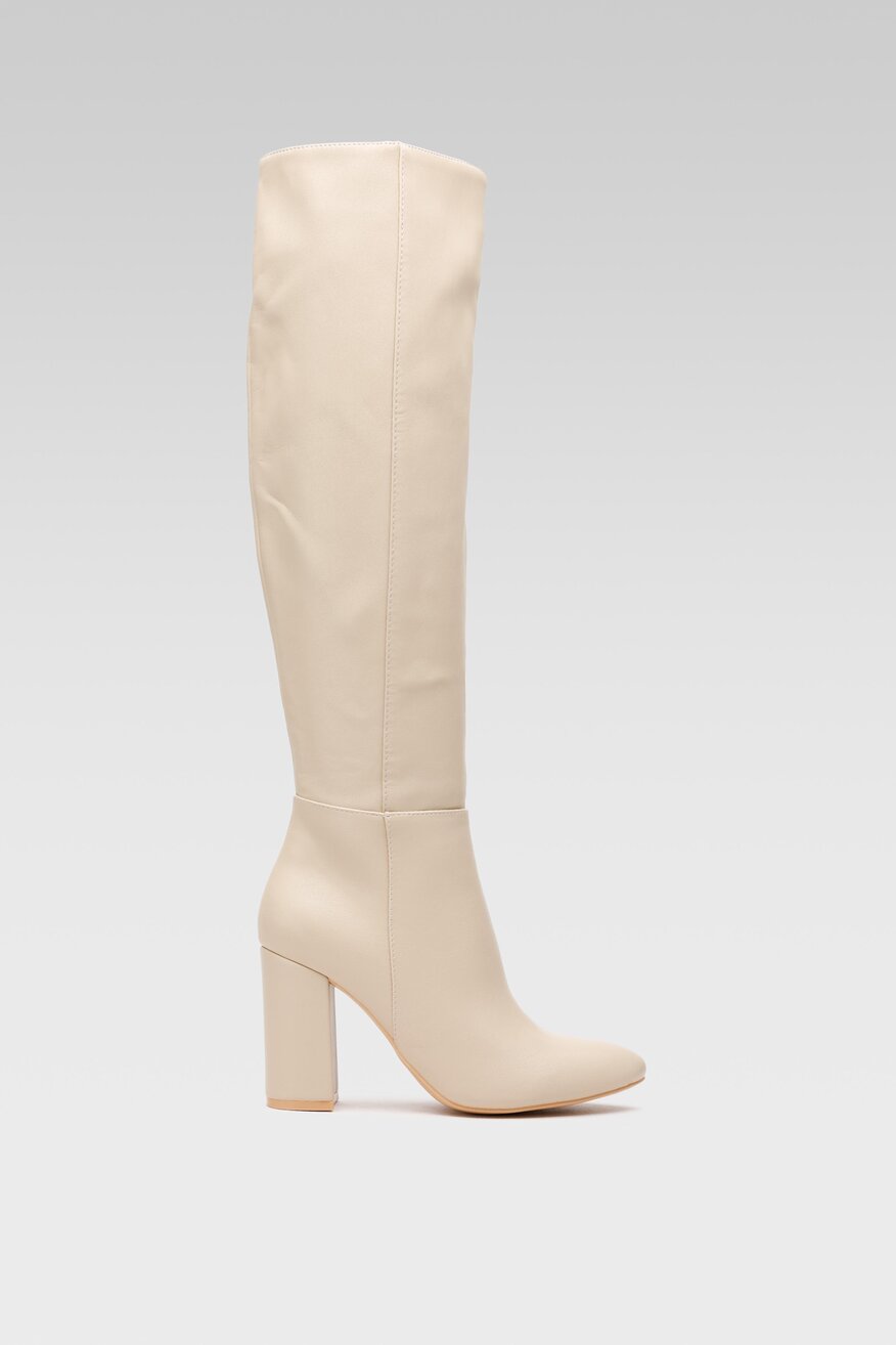 Kozaki DeeZee H190101-01 Beżowy