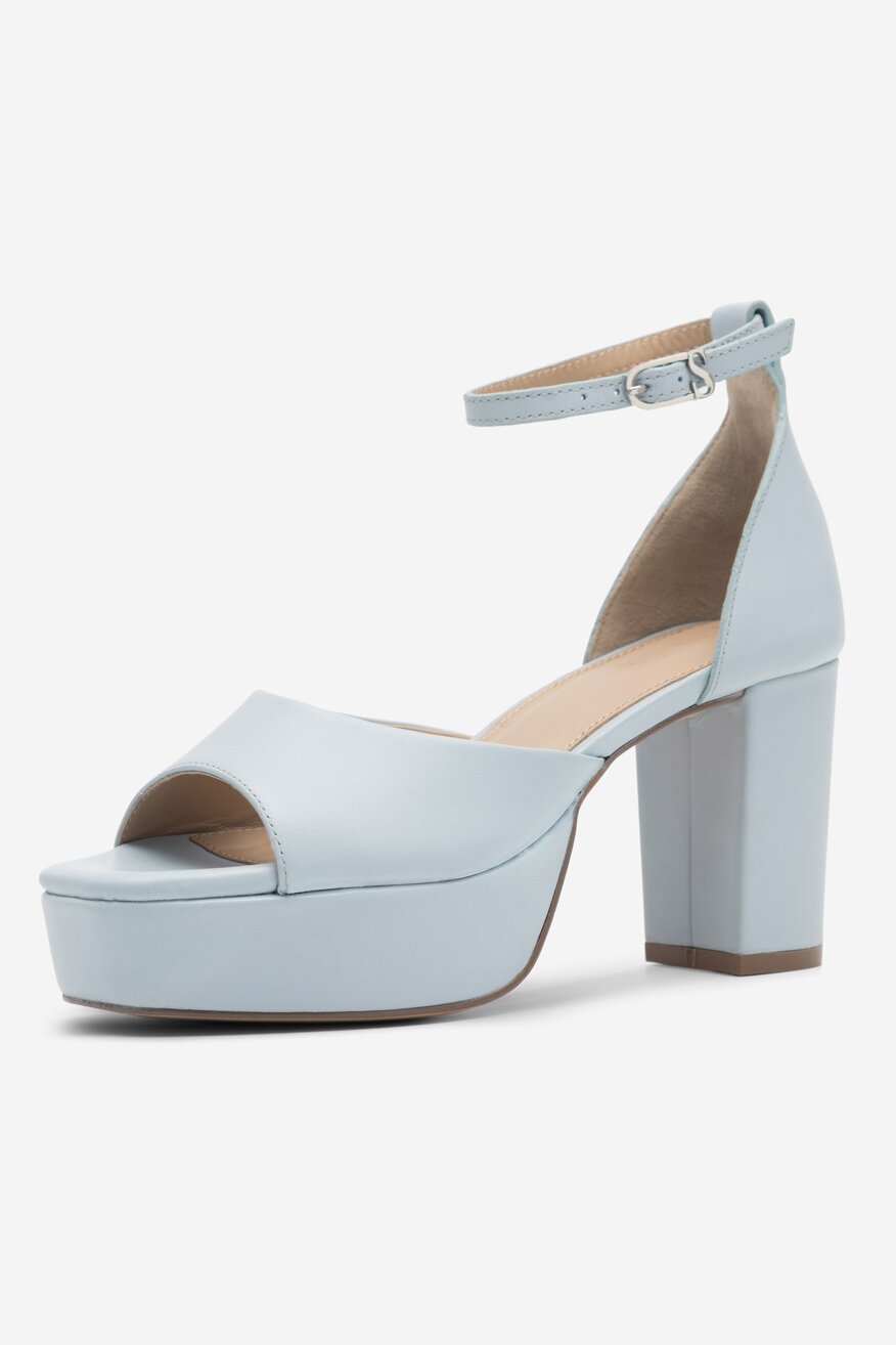 Sandały SIMPLE MURCIA-109610 Niebieski jasny