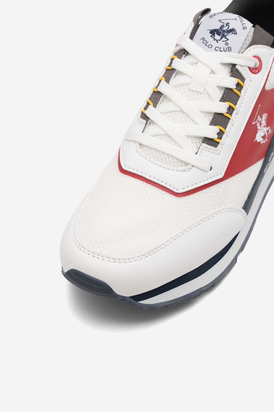 Sneakers Beverly Hills Polo Club BANNED-01 Biały