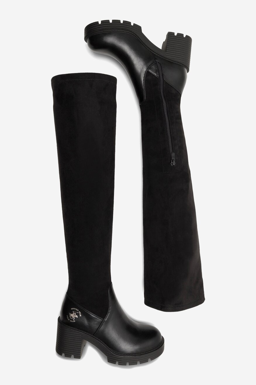 Kozaki Beverly Hills Polo Club WS6103-04 Czarny