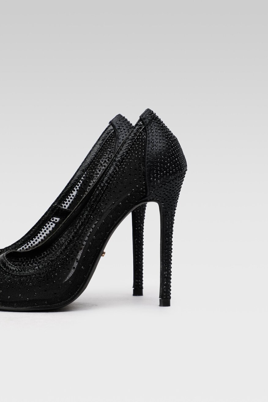 Czółenka DeeZee KL-92831-822 Czarny