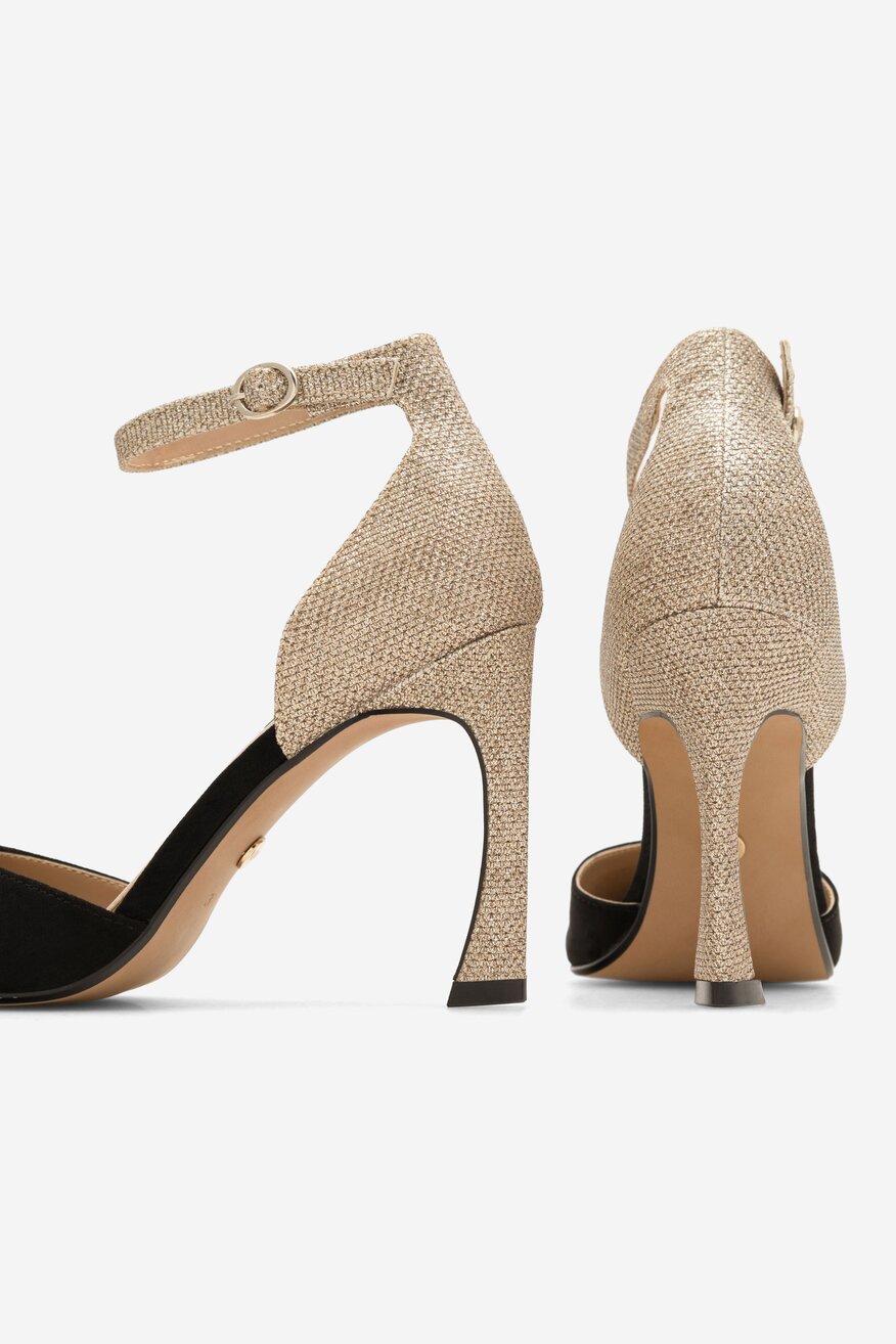 Czółenka NINE WEST ATIYA JF2186-1 Czarny