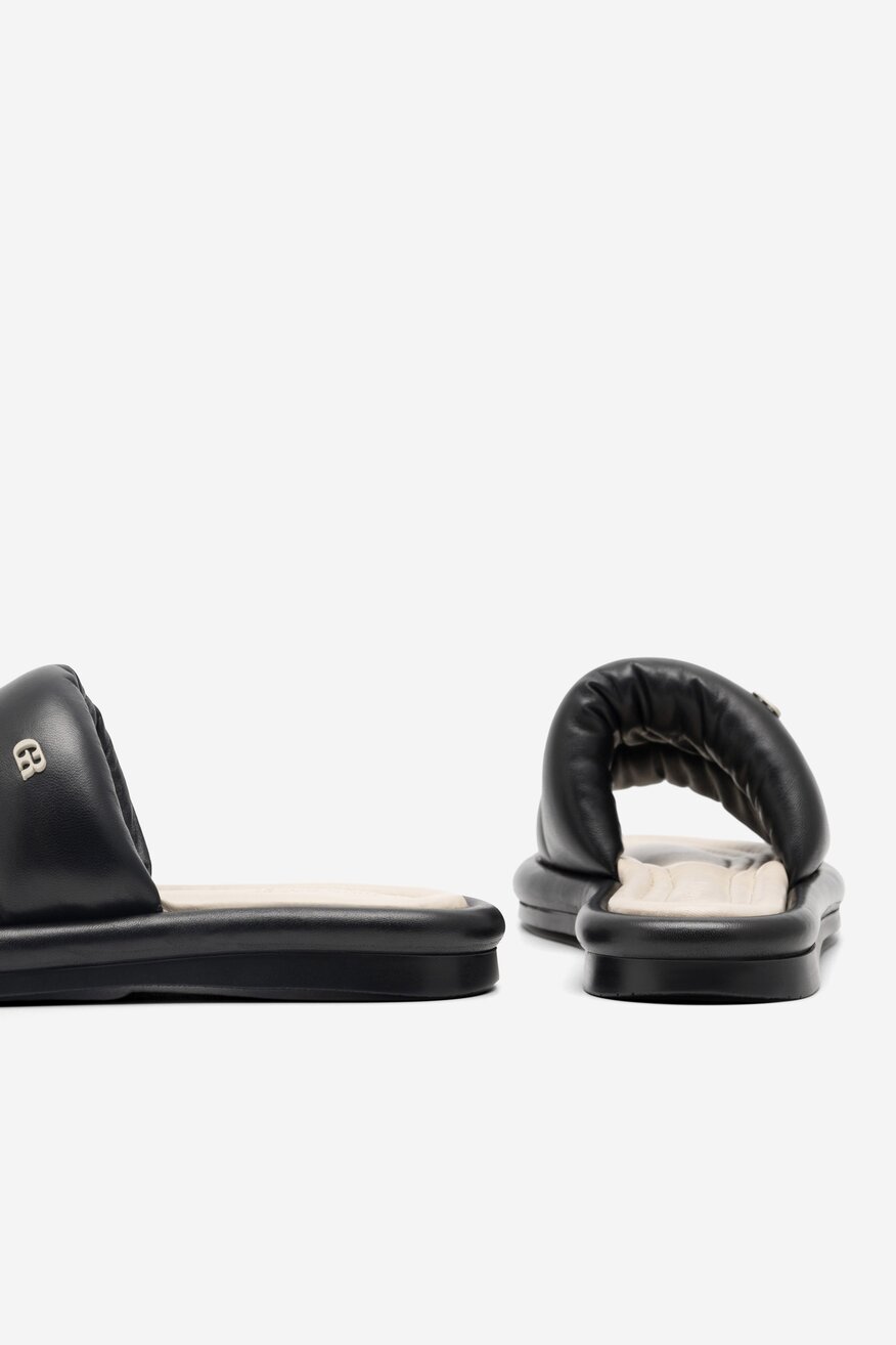 Klapki Gino Rossi ALMERIA-01 Czarny