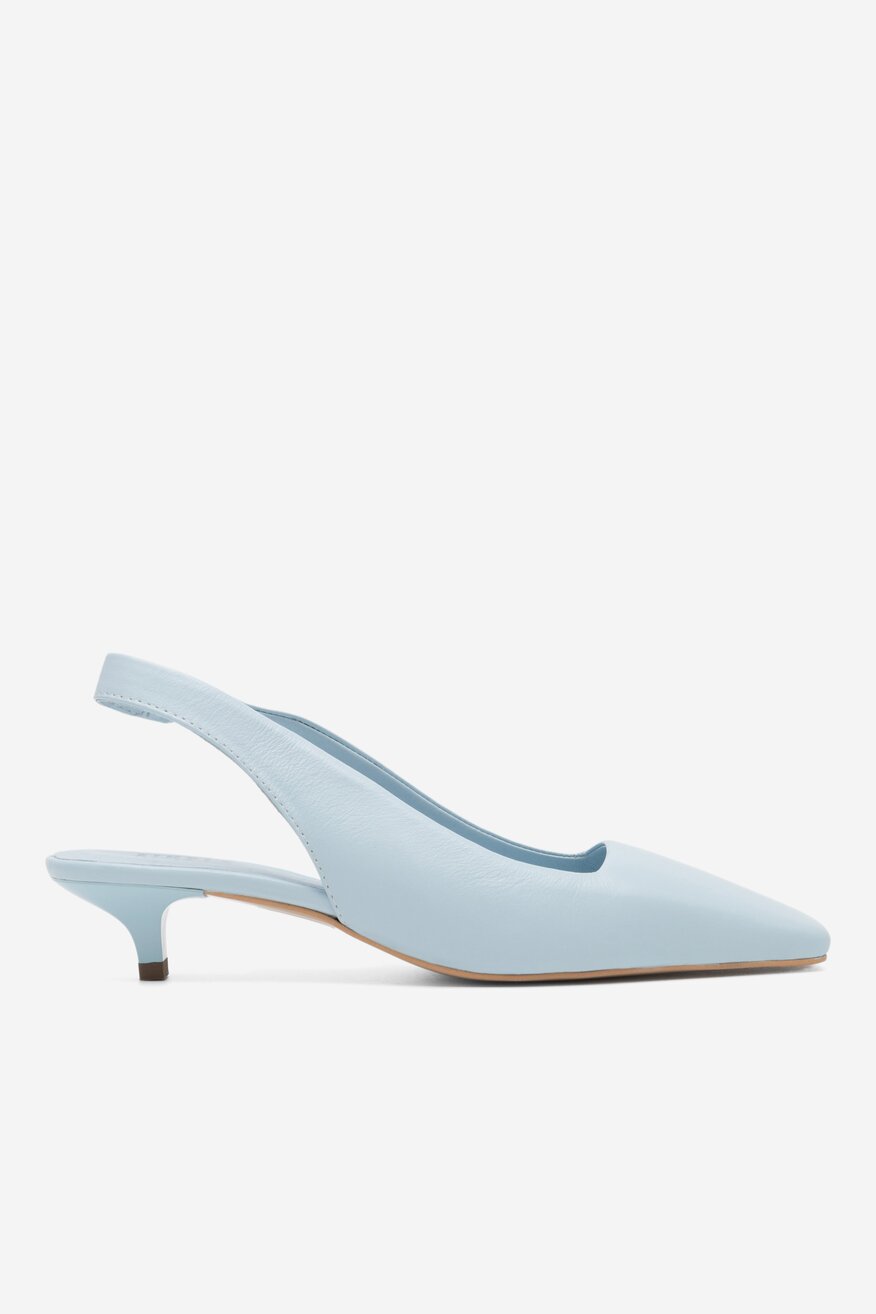 Czółenka SIMPLE SEWILLA-23SS3418 Niebieski jasny