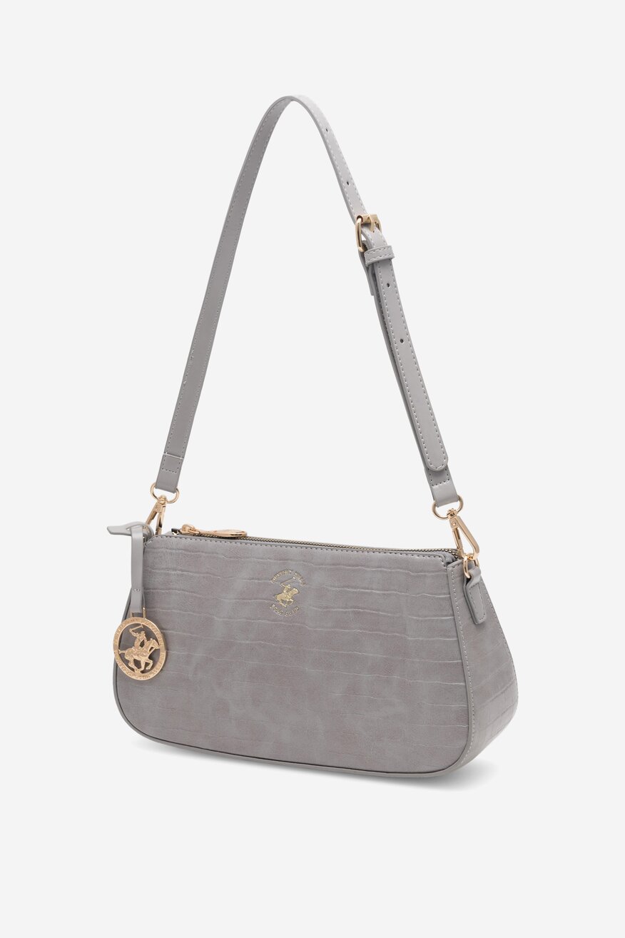 Torebka Beverly Hills Polo Club BHPC-W-03-A23 Szary