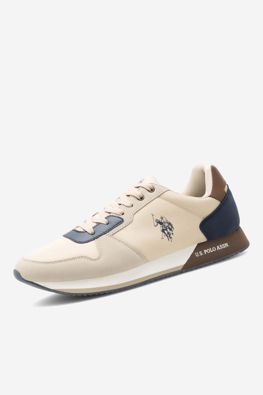Sneakers U.S. POLO ASSN. NOBIL011M/CNH1 Beżowy jasny