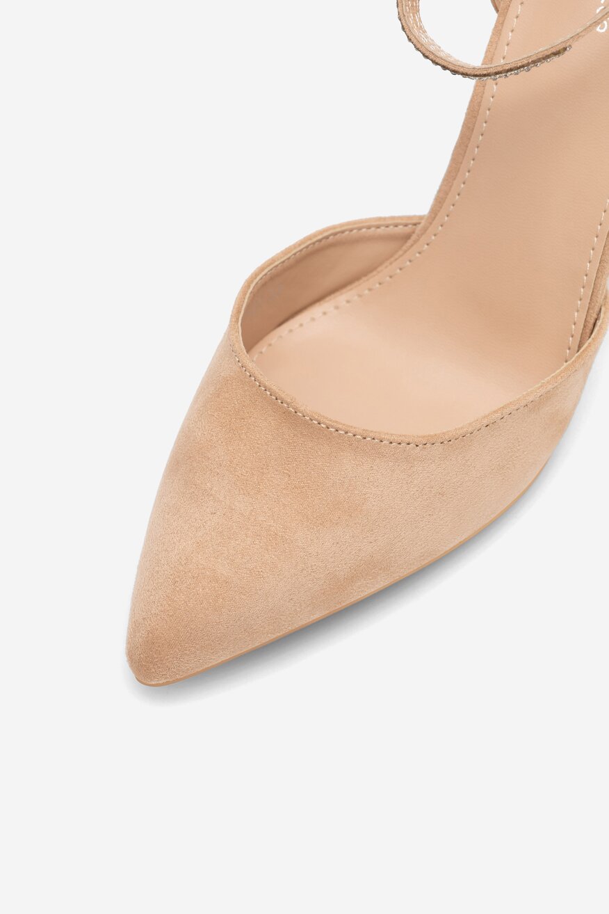 Czółenka DeeZee LISA KL-HT4587-21 Beżowy