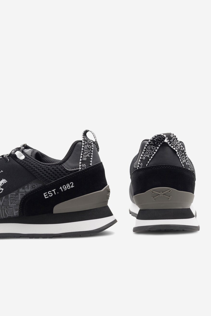 Półbuty Beverly Hills Polo Club PASEO-01 Czarny