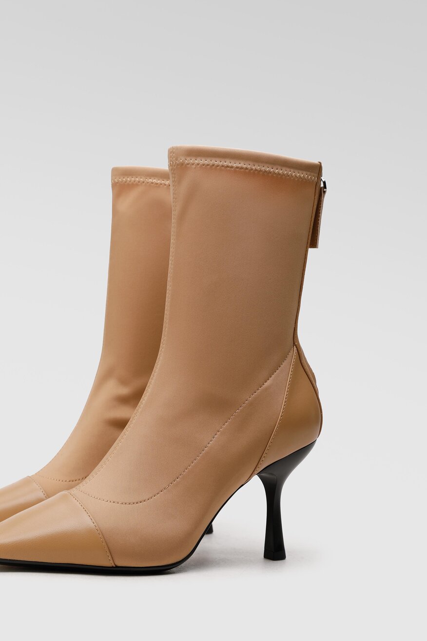 Botki Gino Rossi V855-03 Beżowy