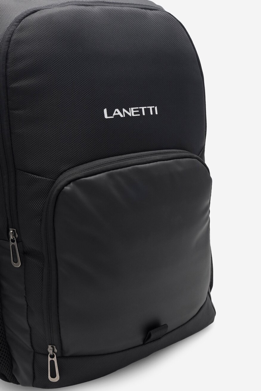 Plecak Lanetti LAN-M-002-S23 Czarny