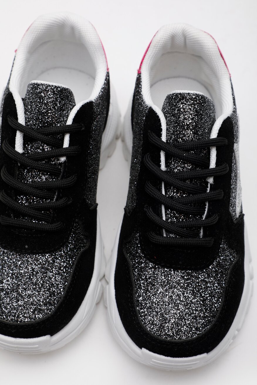 Półbuty DeeZee TS5227K-05 Czarny